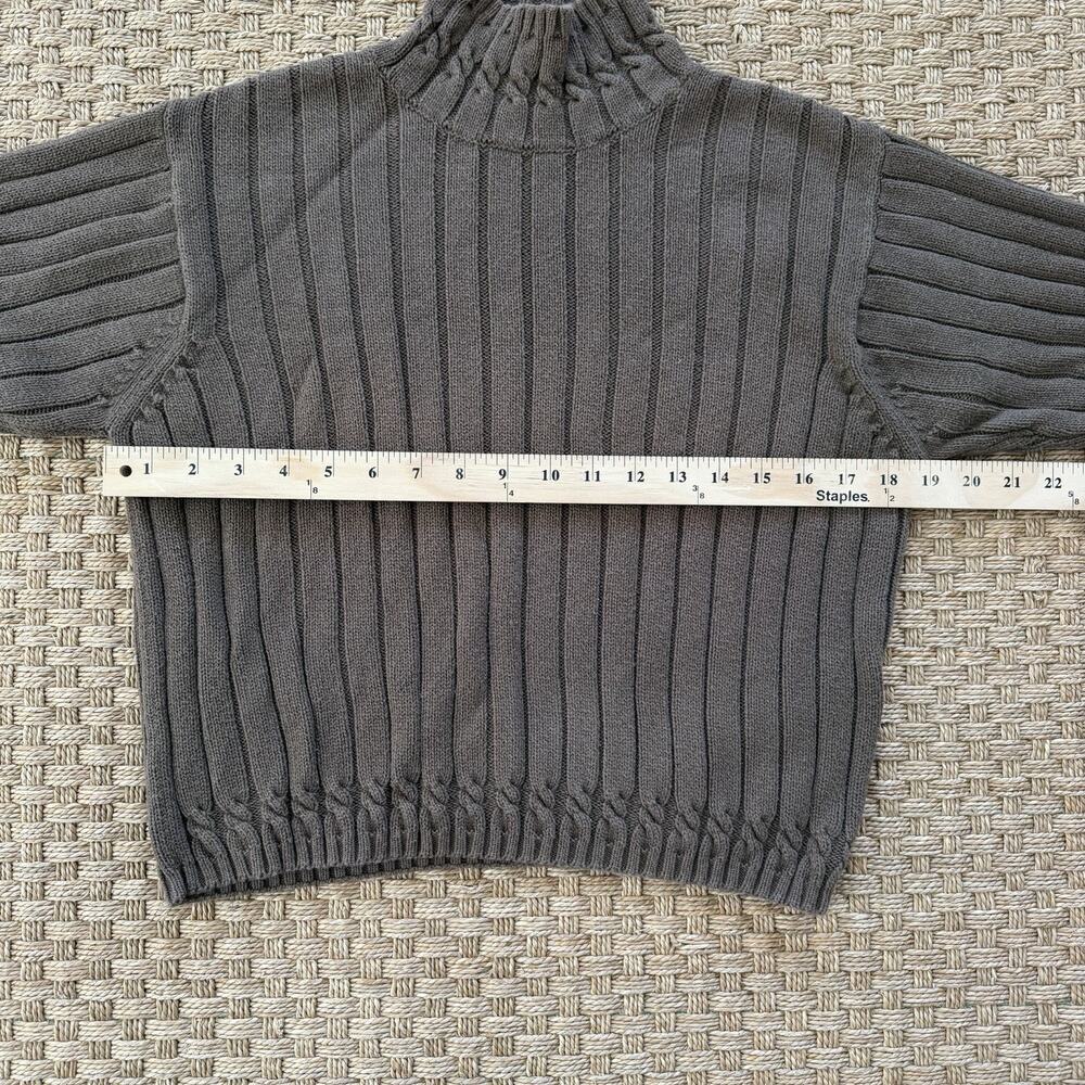 Vintage Talbots Women’s 100% Cotton Mock Neck Sweater Size Small - Picture 5 of 11